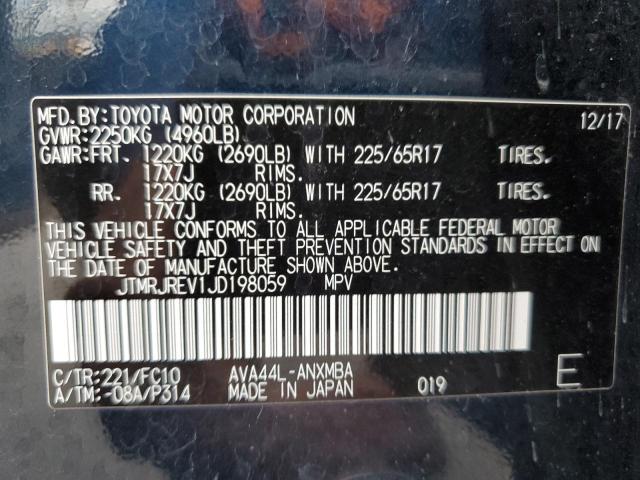 2018 TOYOTA RAV4 HV LE - JTMRJREV1JD198059