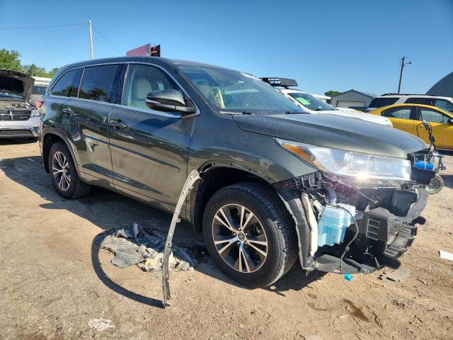 Vin: 5tdbzrfh8hs477994, lot: 61043225, toyota highlander le 20174