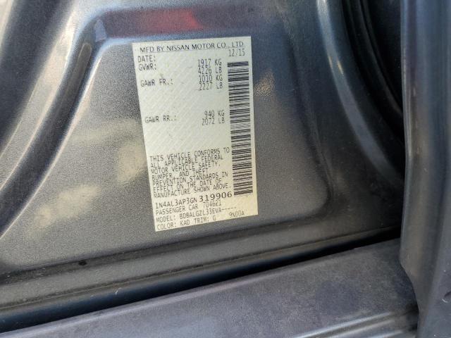 2016 NISSAN ALTIMA 2.5 - 1N4AL3AP3GN319906
