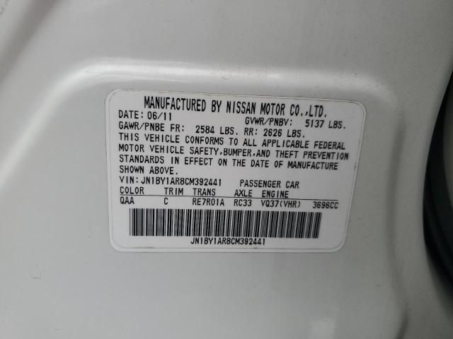 2012 INFINITI M37 X - JN1BY1AR8CM392441