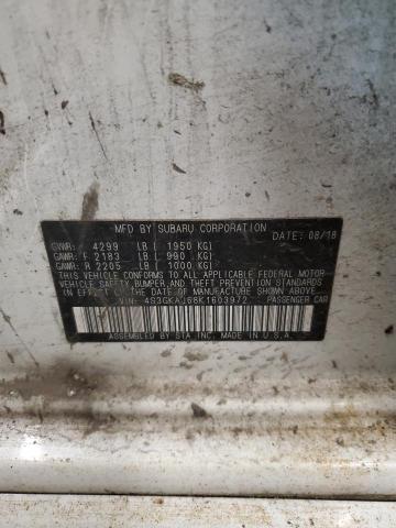 2019 SUBARU IMPREZA SPORT 4S3GKAJ68K1603972