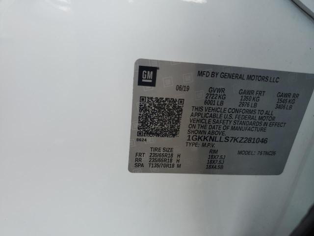 2019 GMC ACADIA SLE - 1GKKNLLS7KZ281046