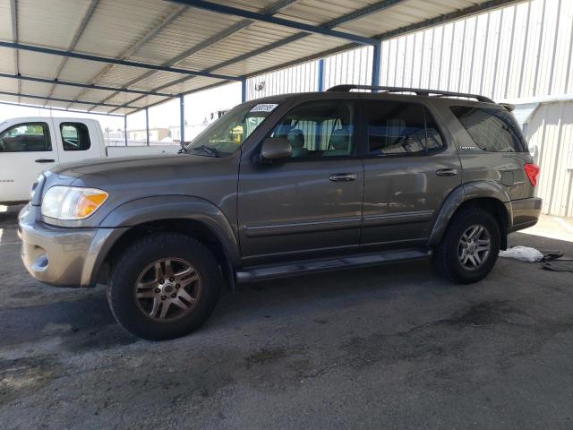 TOYOTA SEQUOIA LI 2005 gray  gas 5TDZT38A45S253128 photo #1