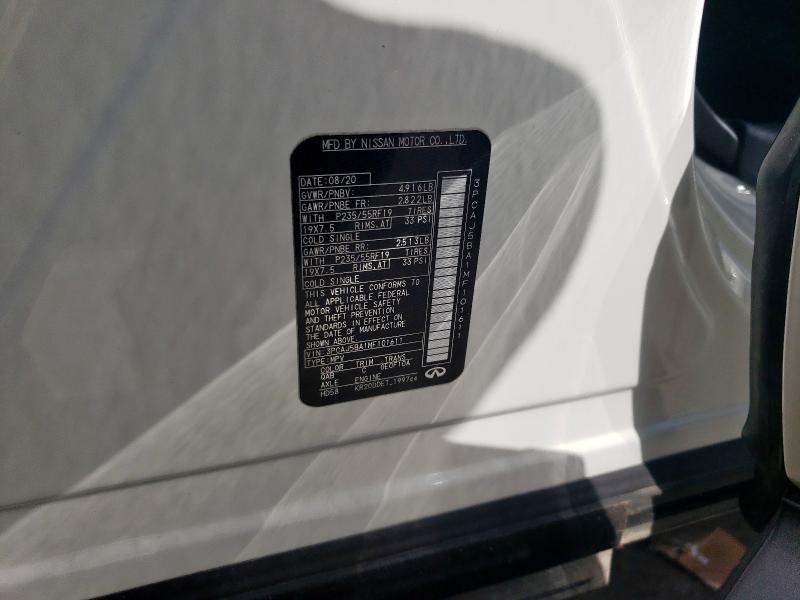 2021 INFINITI QX50 LUXE 3PCAJ5BA1MF101611