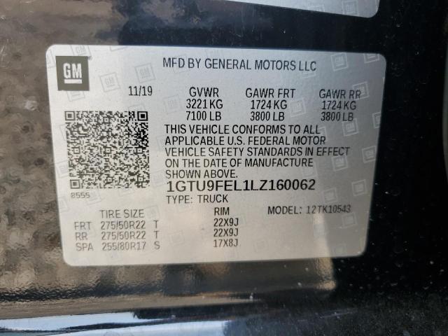 2020 GMC SIERRA K15 - 1GTU9FEL1LZ160062