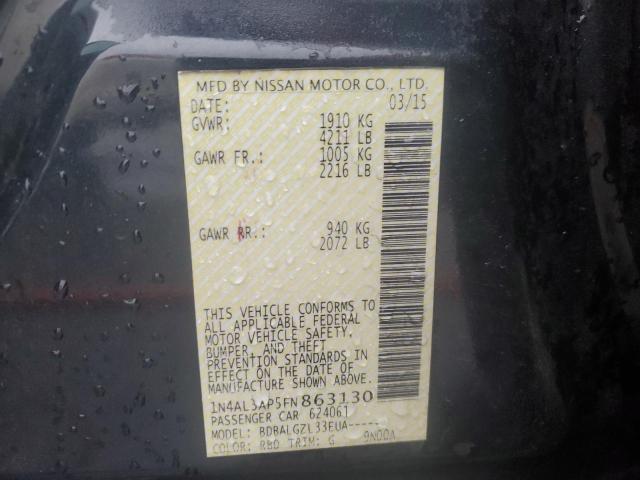 2015 NISSAN ALTIMA 2.5 - 1N4AL3AP5FN863130