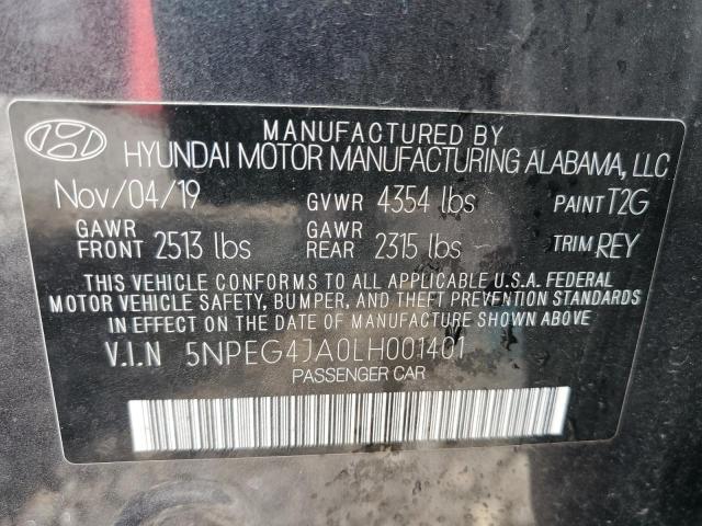 2020 HYUNDAI SONATA SE - 5NPEG4JA0LH001401