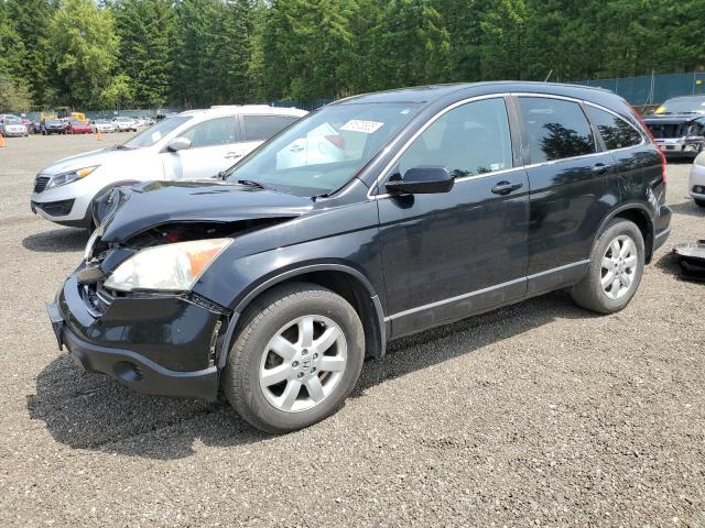 HONDA CR-V EXL 2007 black  gas 5J6RE48727L817524 photo #1