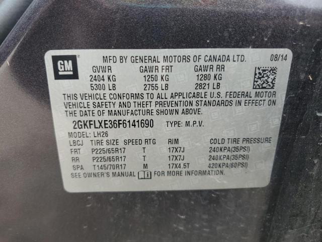 2015 GMC TERRAIN SL - 2GKFLXE36F6141690