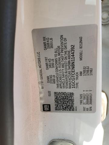 2022 CHEVROLET COLORADO L 1GCGTCEN8N1144392