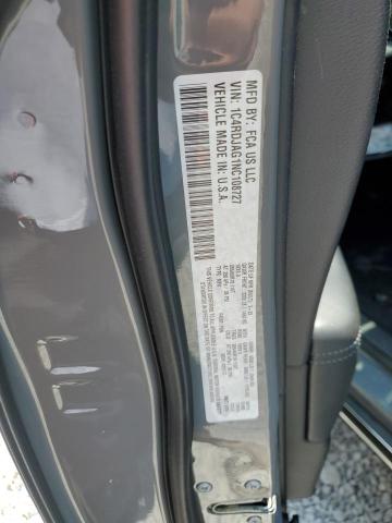 2022 DODGE DURANGO SX 1C4RDJAG1NC108727