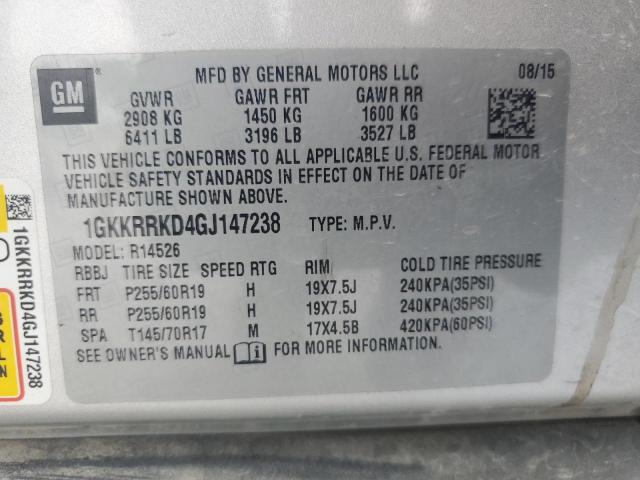 2016 GMC ACADIA SLT - 1GKKRRKD4GJ147238