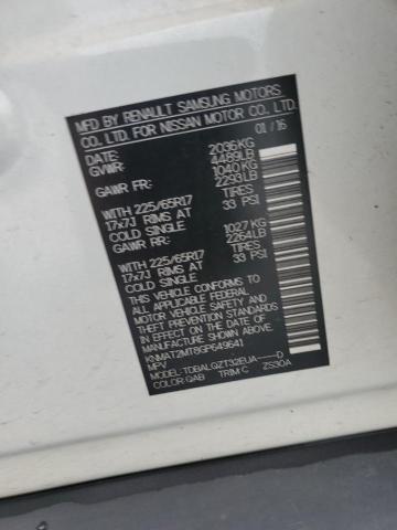2016 NISSAN ROGUE S - KNMAT2MT8GP649641