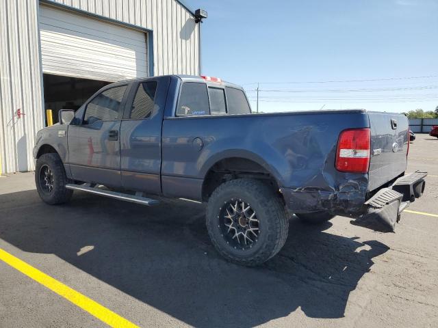 FORD F150 2005 blue  gas 1FTPX14555FB49966 photo #3
