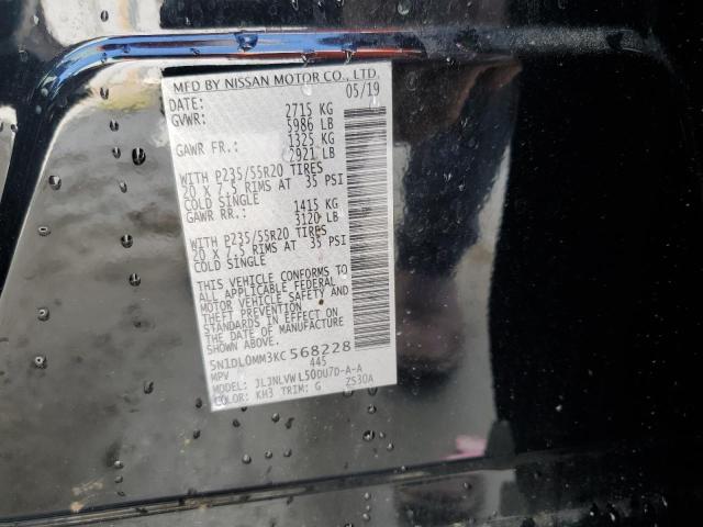 2019 INFINITI QX60 LUXE 5N1DL0MM3KC568228