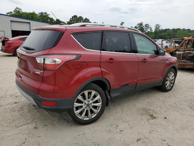 Vin: 1fmcu0j99hua58462, lot: 59855445, ford escape titanium 20173