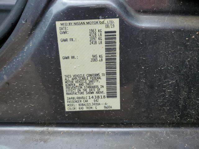 2020 NISSAN ALTIMA S - 1N4BL4BV6LC143818