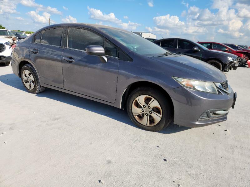 Vin: 19xfb2f52fe704381, lot: 62213365, honda civic lx 20154