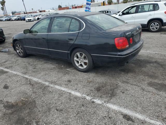 LEXUS GS 300 2002 black  gas JT8BD69S720157143 photo #3
