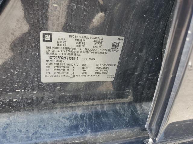 2015 GMC SIERRA K25 1GT22ZEG2FZ131044