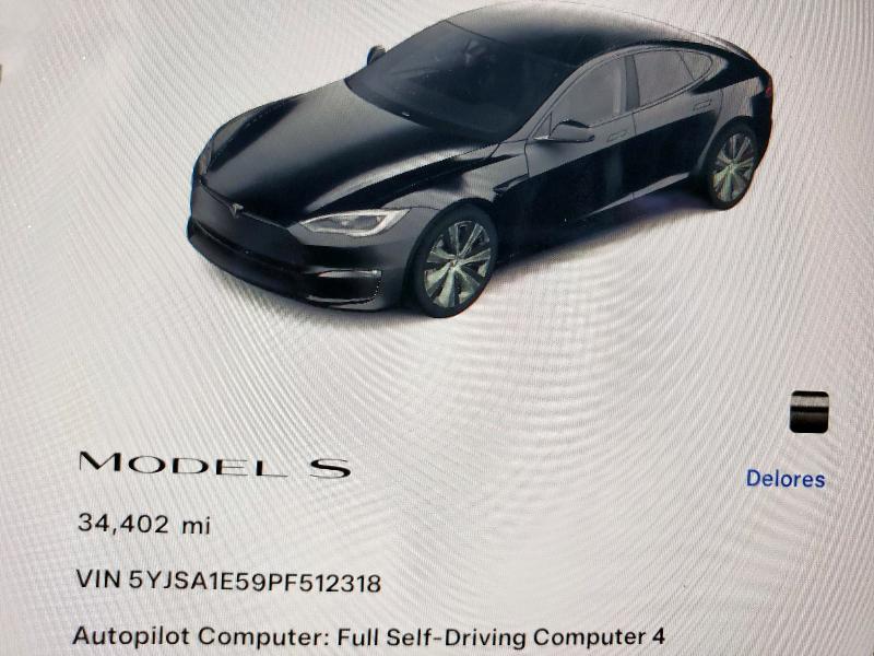 2023 TESLA MODEL S - 5YJSA1E59PF512318