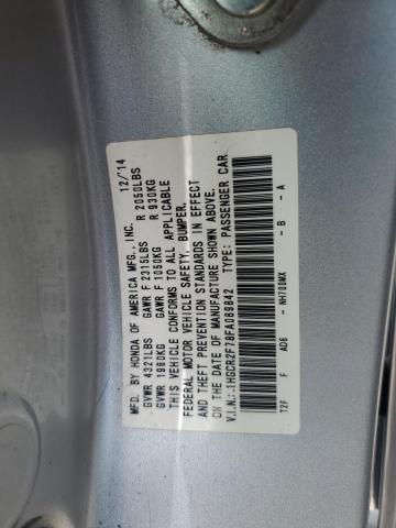 2015 HONDA ACCORD EX 1HGCR2F78FA089842