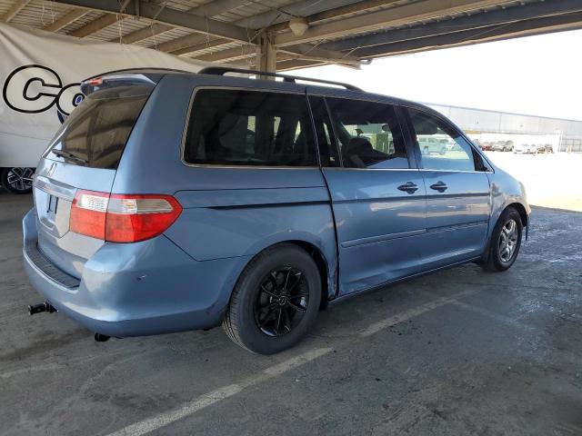 HONDA ODYSSEY EX 2006 blue  gas 5FNRL386X6B101775 photo #4