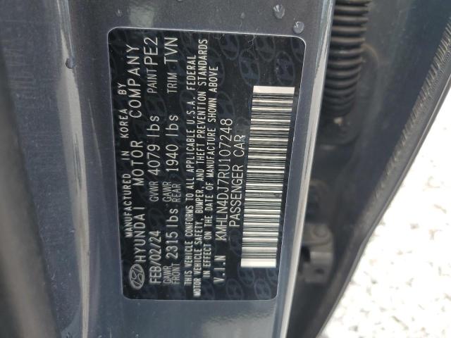 2024 HYUNDAI ELANTRA LIMITED KMHLN4DJ7RU107248