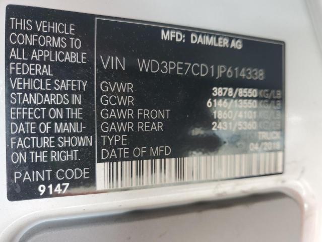 2018 MERCEDES-BENZ SPRINTER 2 - WD3PE7CD1JP614338