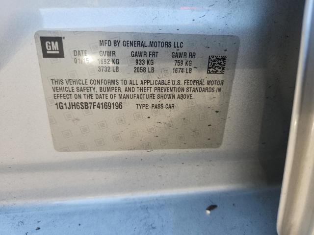 2015 CHEVROLET SONIC RS 1G1JH6SB7F4169196