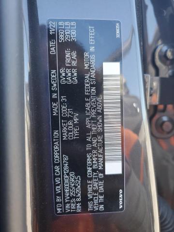 2023 VOLVO XC60 ULTIM YV4H60DX0P1284787