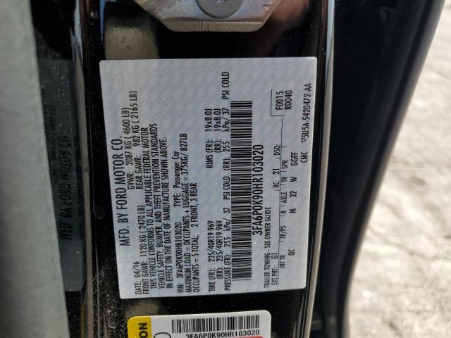 2017 FORD FUSION TIT 3FA6P0K90HR103020