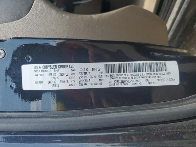 2015 CHRYSLER TOWN & COU 2C4RC1BG2FR505759