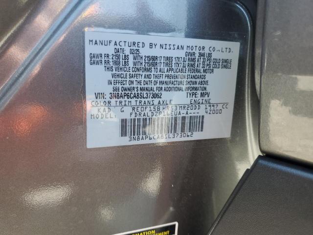 2025 NISSAN KICKS SV 3N8AP6CA8SL373062