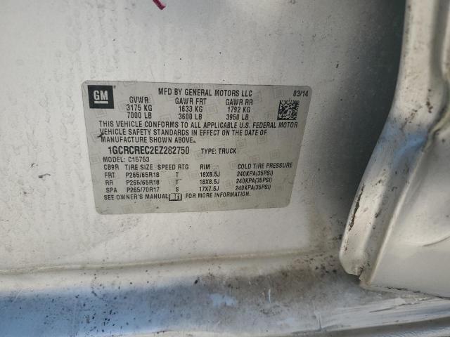 2014 CHEVROLET SILVERADO - 1GCRCREC2EZ282750