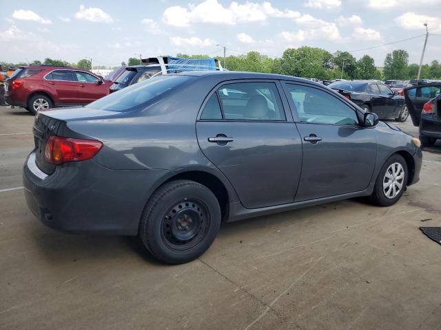 TOYOTA COROLLA BA 2009 gray sedan 4d gas 2T1BU40E29C174994 photo #4
