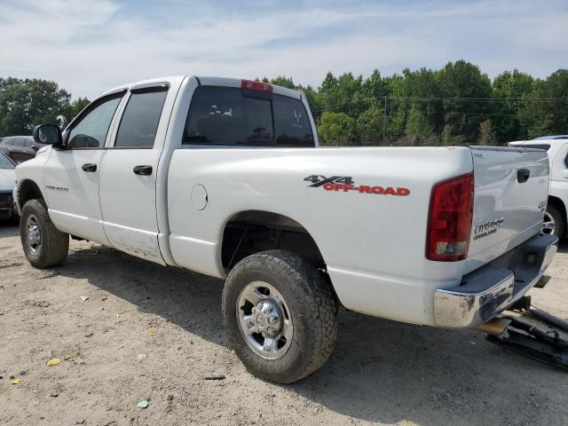 DODGE RAM 2500 S 2004 white crew pic gas 3D7KU28D84G151143 photo #3