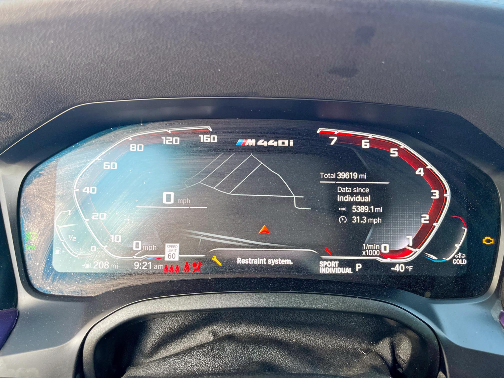 2022 BMW M440XI GRA WBA13AW04NFM16353