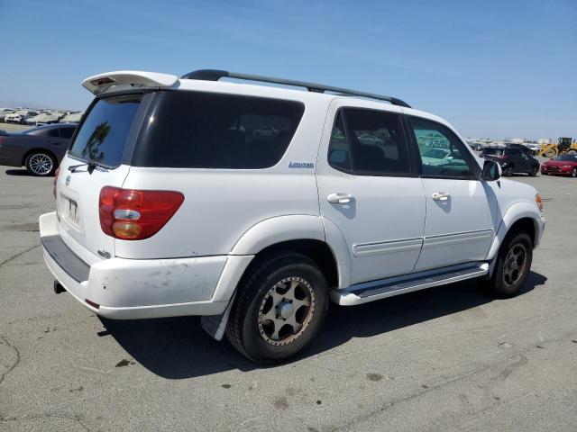 TOYOTA SEQUOIA LI 2004 white  gas 5TDZT38A54S214160 photo #4