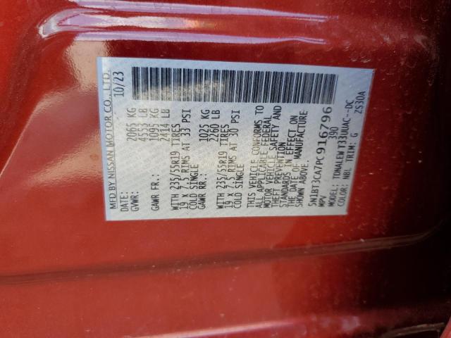 2023 NISSAN ROGUE SL 5N1BT3CA7PC916796