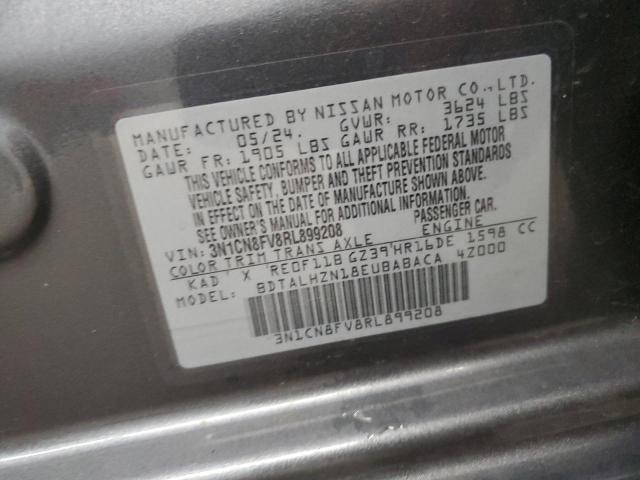 2024 NISSAN VERSA SR 3N1CN8FV8RL899208