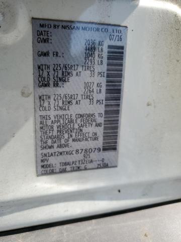2016 NISSAN ROGUE S - 5N1AT2MTXGC878079