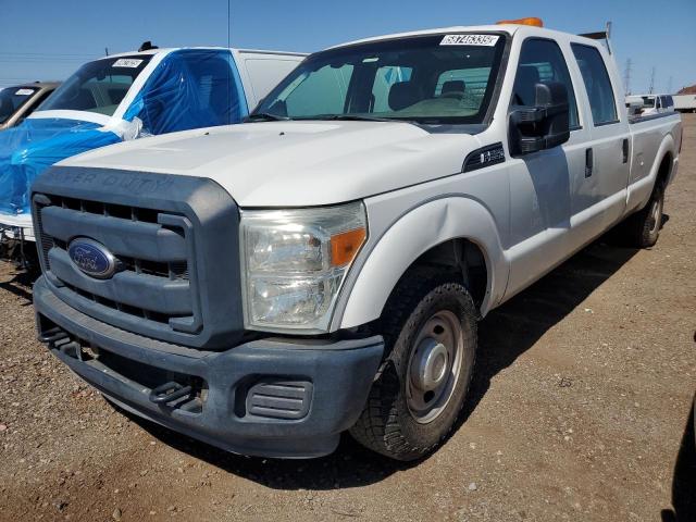 FORD F250 SUPER 2015 white  gas 1FT7W2A68FEA40866 photo #1