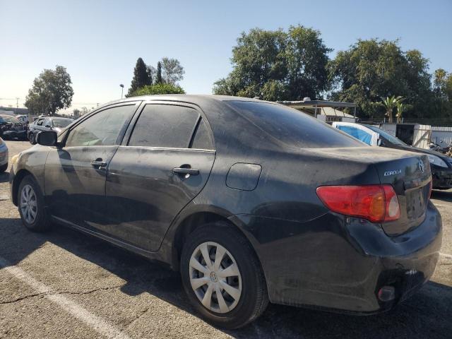 TOYOTA COROLLA BA 2009 black sedan 4d gas JTDBL40E59J033571 photo #3