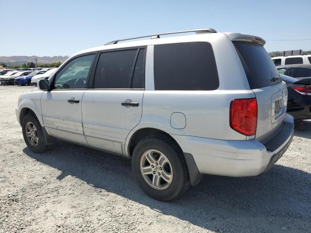 HONDA PILOT EX 2003 silver  gas 2HKYF18473H545022 photo #3
