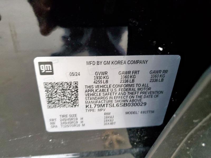 2025 CHEVROLET TRAILBLAZE KL79MTSL6SB030029