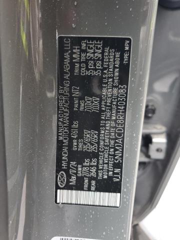 2024 HYUNDAI TUCSON SE 5NMJACDE8RH403083