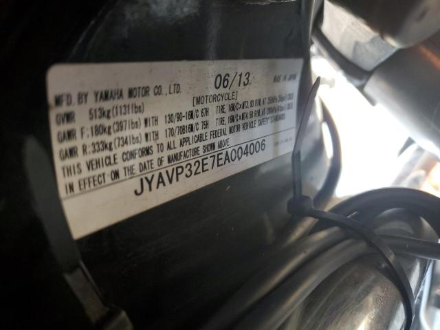 2014 YAMAHA XVS1300 CT JYAVP32E7EA004006