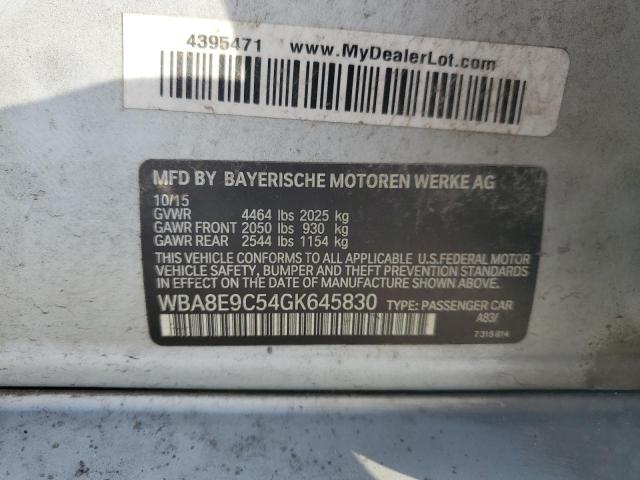 2016 BMW 328 I SULE WBA8E9C54GK645830