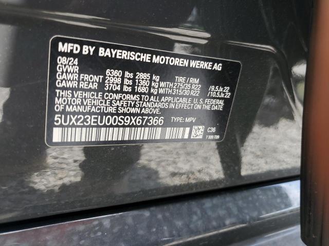2025 BMW X5 XDRIVE4 5UX23EU00S9X67366